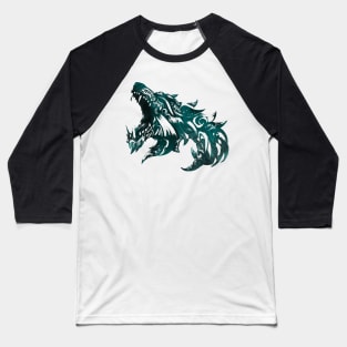 Valhalla, wolf Baseball T-Shirt